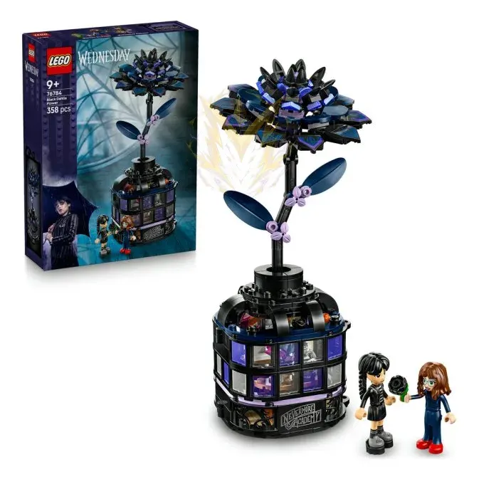 LEGO® Wednesday 76784 Černá jiřina