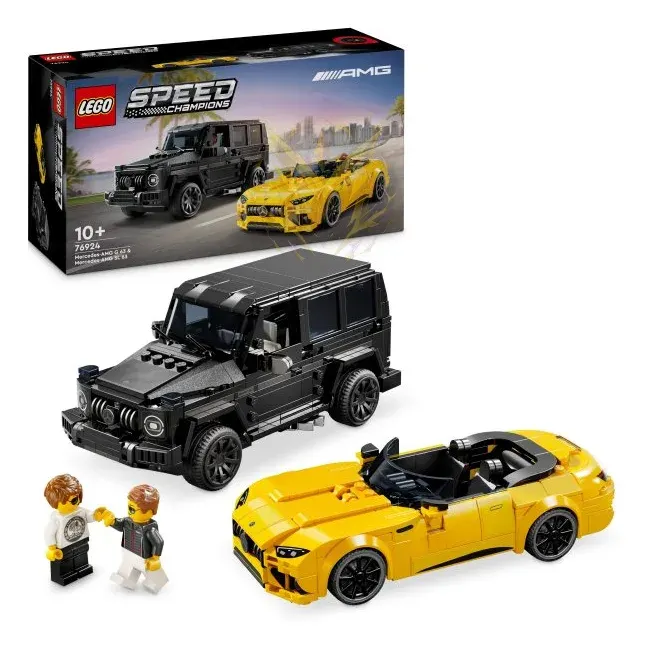 LEGO® Speed Champions 76924 Mercedes-AMG G 63 a Mercedes-AMG SL 63