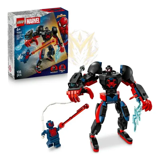 LEGO® Marvel 76337 Robot Milese Moralese vs. Spider-Man 2099