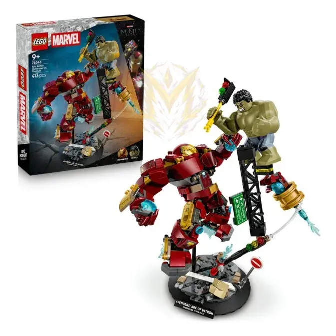 LEGO® Marvel 76343 Epický souboj: Hulkbuster vs. Hulk