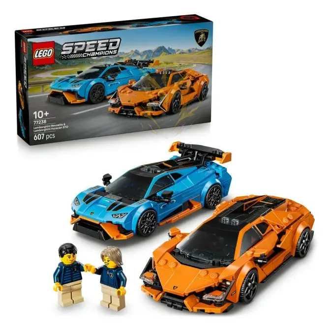 LEGO® Speed Champions 77238 Lamborghini Revuelto a Huracán STO