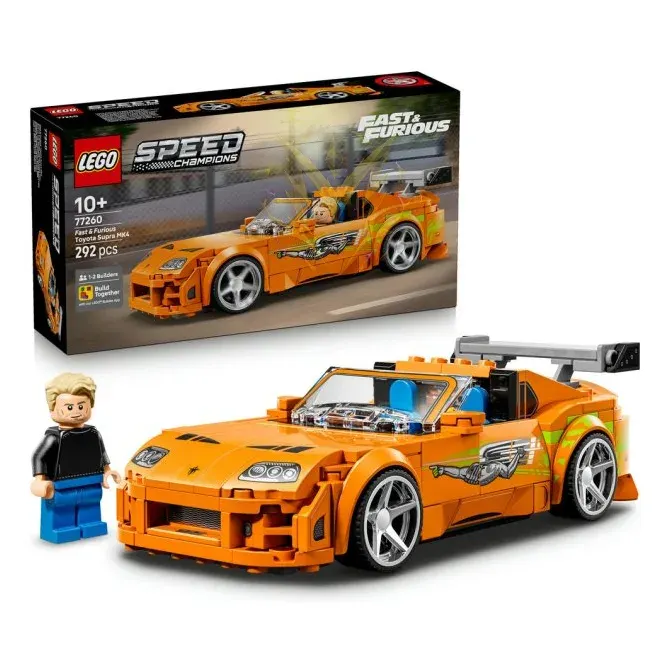 LEGO® Speed Champions 77260 Rychle a zběsile Toyota Supra MK4