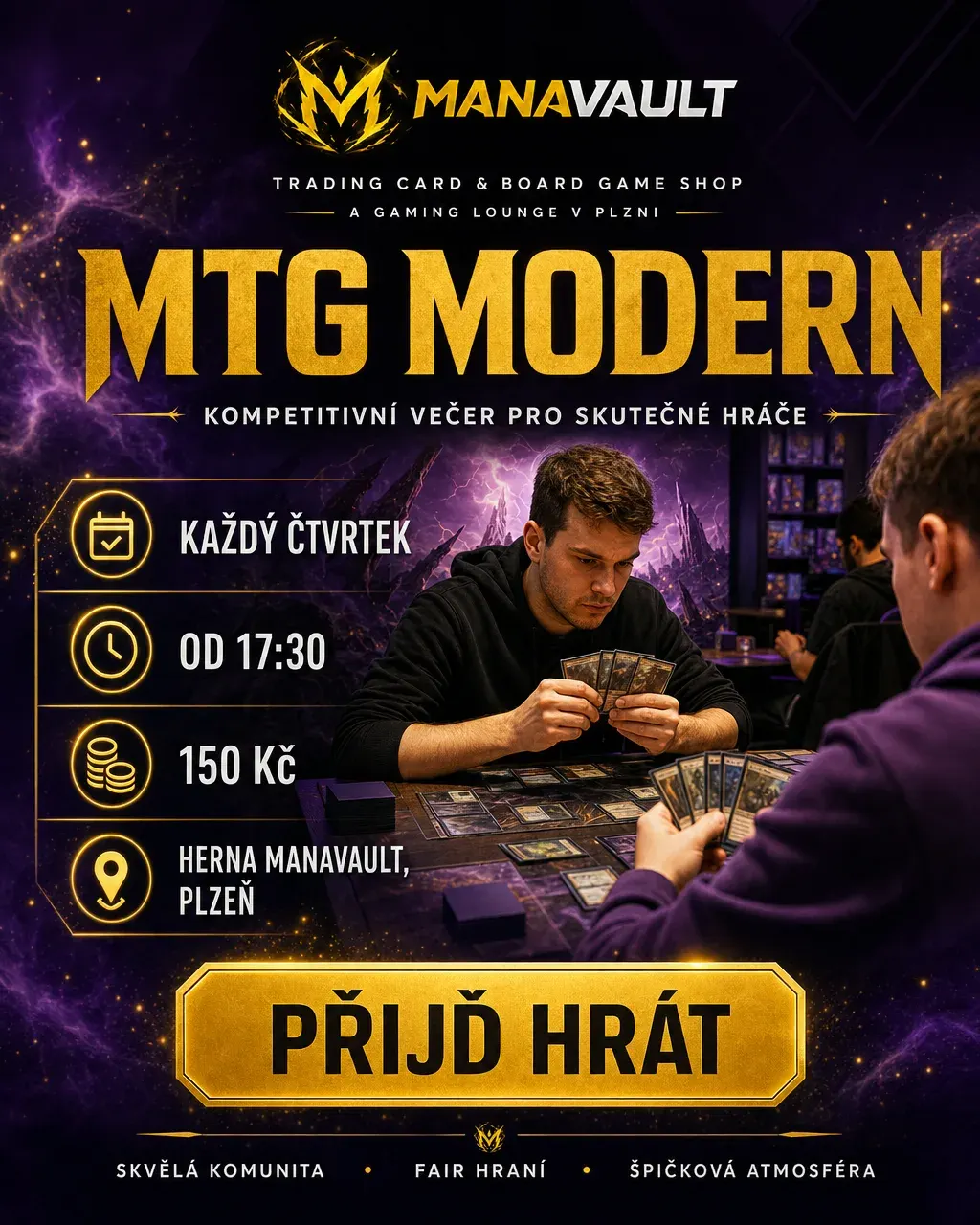 Leták: MtG Modern