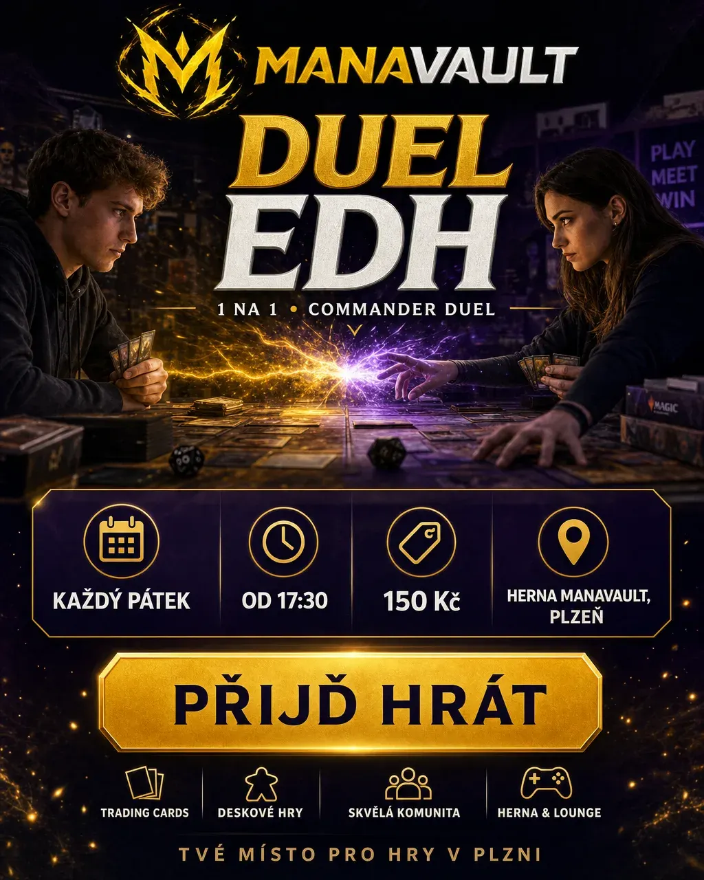 Leták: Duel EDH