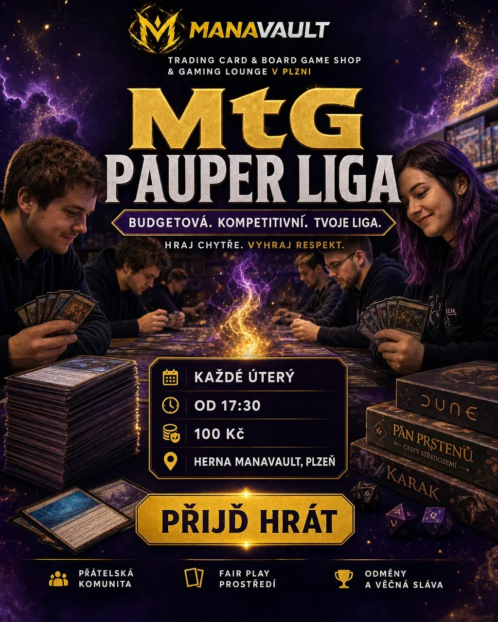 Leták: MtG Pauper liga