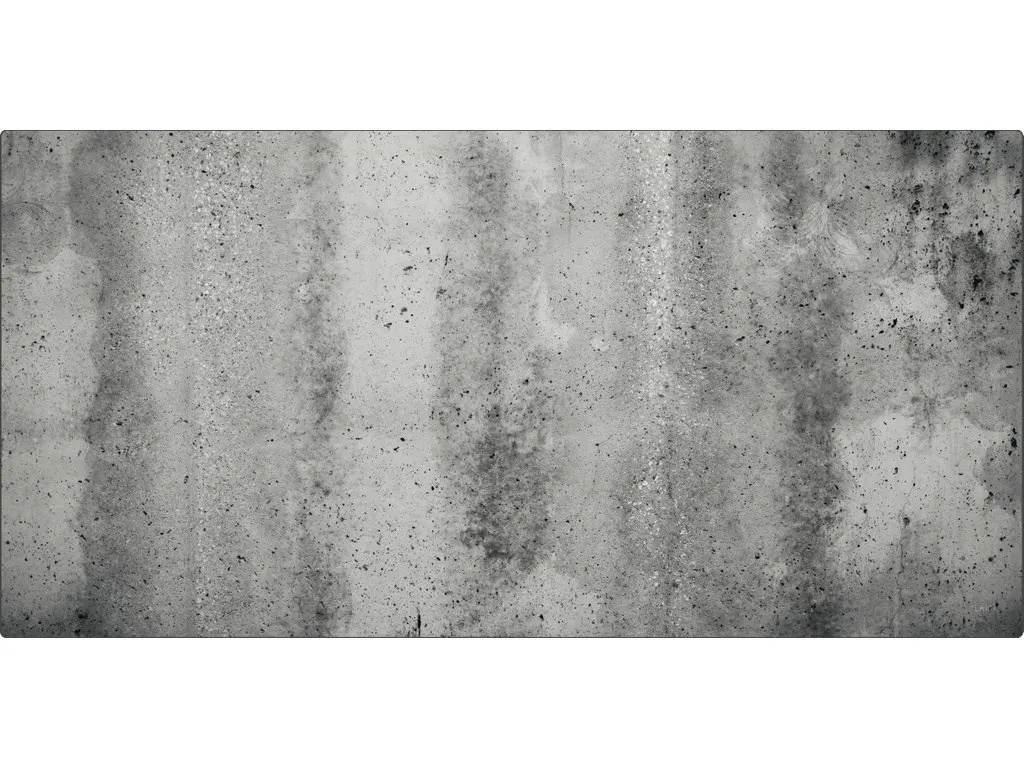 Herní podložka (playmat) 180 x 90 cm (6'x3') - různé motivy (neoprenová, obšitá, playmat) Concrete (beton)