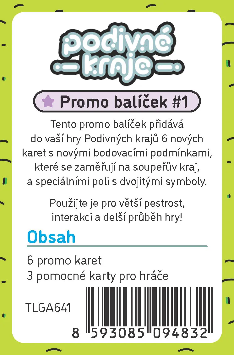 Podivné kraje: Promo balíček 1  (Confusing Lands: Promo Set 1 CZ)