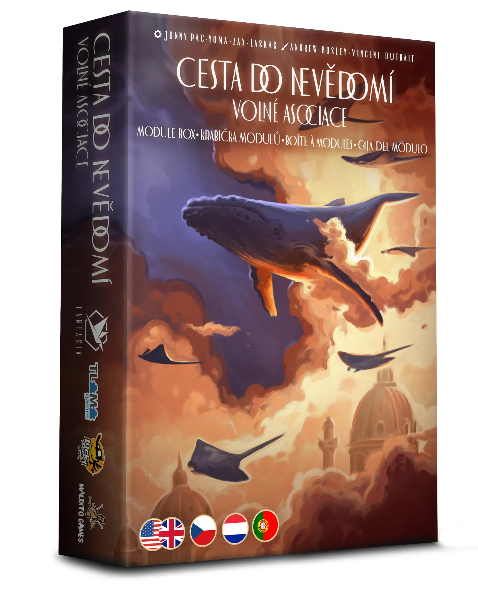 Cesta do nevědomí: Volné asociace krabička modulů (Unconscious Mind: Free Association Module Box EN, CZ, NL, P)