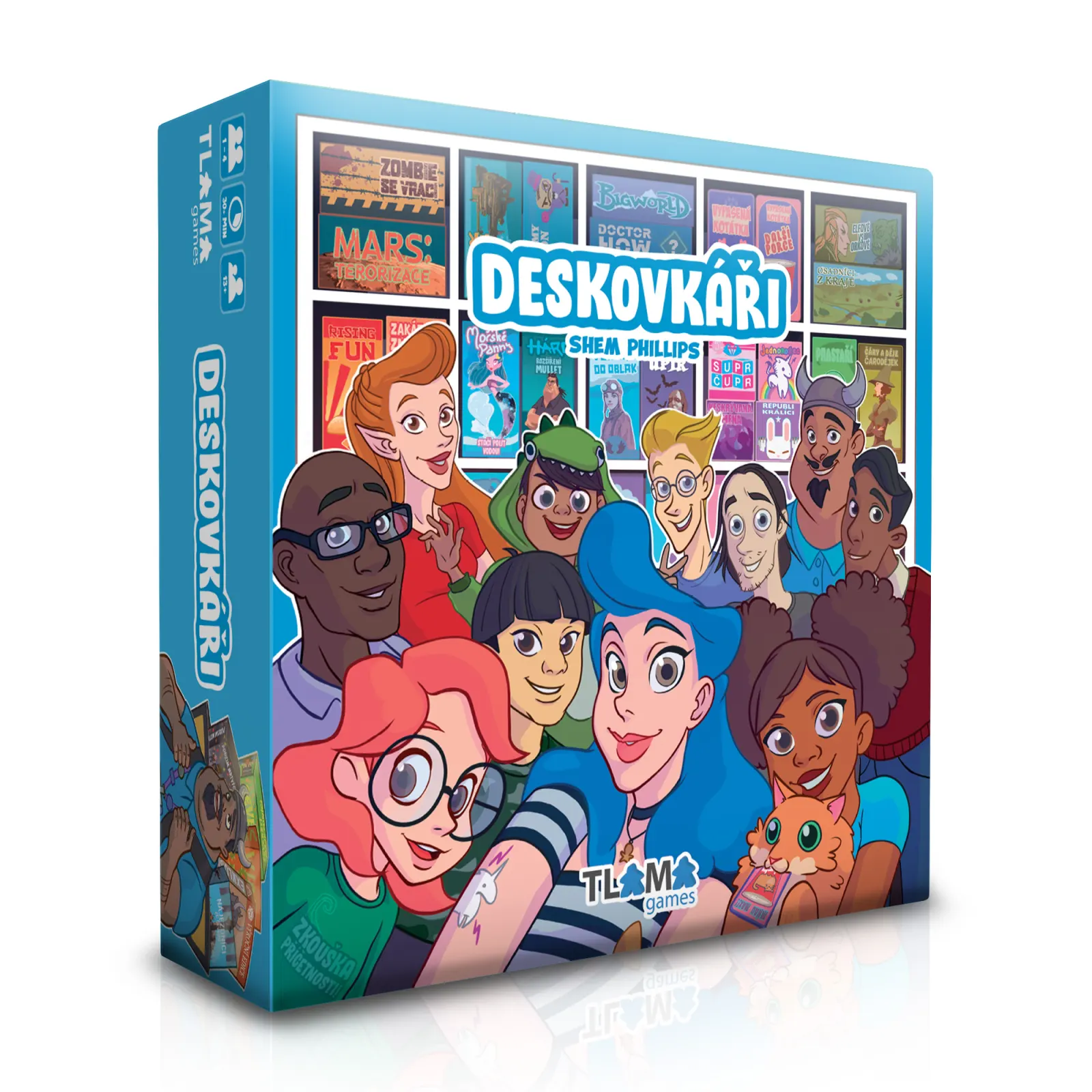 Deskovkáři  (Shelfie Stacker CZ)